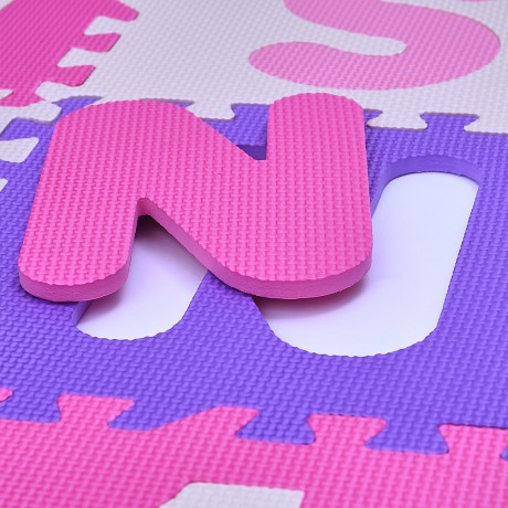 Pink Papaya Puzzlematte mit Zahlen und Buchstaben Kids Zone Коврик-пазл с цифрами и буквами Kids Zone