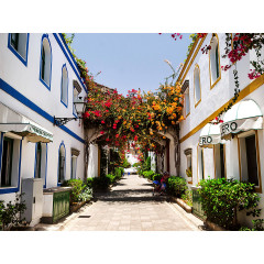 CALVENDO Puzzle CALVENDO Puzzle Puerto de Mogan Пазл CALVENDO Puzzle Пуэрто-де-Моган