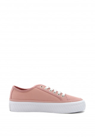 Tommy Hilfiger PLATFORM VULCANIZED Trainers rosa ПЛАТФОРМА ВУЛКАНИЗИРОВАННАЯ Кроссовки розовый