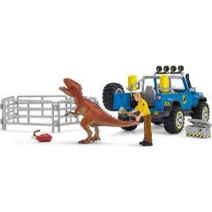 Schleich Schleich Dinosaurier 41464 Gelandewagen mit Dino-Aussenposten Schleich Dinosaur 41464 Gelandewagen с Dino Outpost