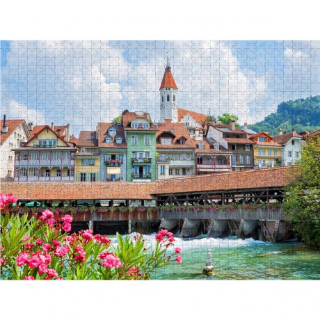 CALVENDO Puzzle CALVENDO Puzzle Historische Altstadt von Thun Пазл CALVENDO Puzzle Исторический старый город Тун