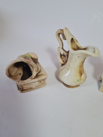 CREATIONS OF CAPODIMONTE Набор коллекционных фарфоровых фигурок, 6 штук, Италия, 1950-60гг.