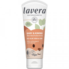 LAVERA Baby &amp; Kinder Wundschutzcreme, 75 ml, Лавера Детский защитный крем под подгузник для нежной детской кожи, био-алоэ вера и цинк, 75 мл