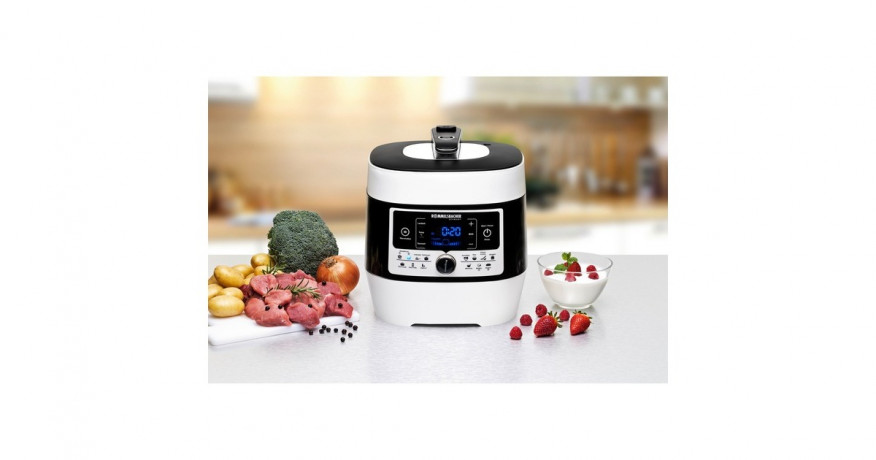 Rommelsbacher Rommelsbacher Dampfdruck- & Multikocher MD 1000 weiss/schwarz weiss/schwarz Пароварка и мультиварка Rommelsbacher MD 1000 белый/черный