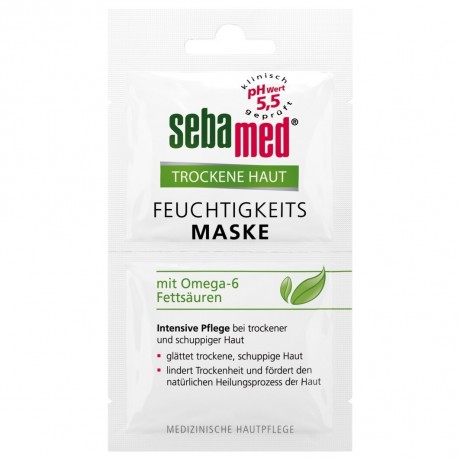 sebamed Trockene Haut Feuchtigkeitsmaske  Увлажняющая маска для сухой кожи