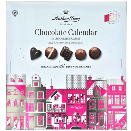 Anthon Berg Chocolate Calendar 2026, адвент-календарь с пралине, 264 г