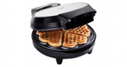 Bestron Bestron Herzwaffeleisen AWM700S schwarz/edelstahl, 700 Watt schwarz/edelstahl Вафельница Bestron Heart AWM700S черная/нержавеющая сталь, 700 Вт