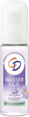 CD Wasserlilie Deo-Zerstaeuber Reisegroesse 25 ml, Дорожный дезодорант с помповым распылителем и водяной лилией, защита от запаха до 48 часов, 25 мл