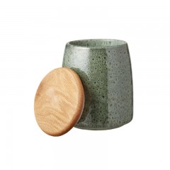 Bitz Bitz Gastro green Vorratsdose mit Deckel h: 16,5 cm / d: 11 cm Зеленая банка для хранения Bitz Gastro с крышкой В: 16,5 см / Г: 11 см