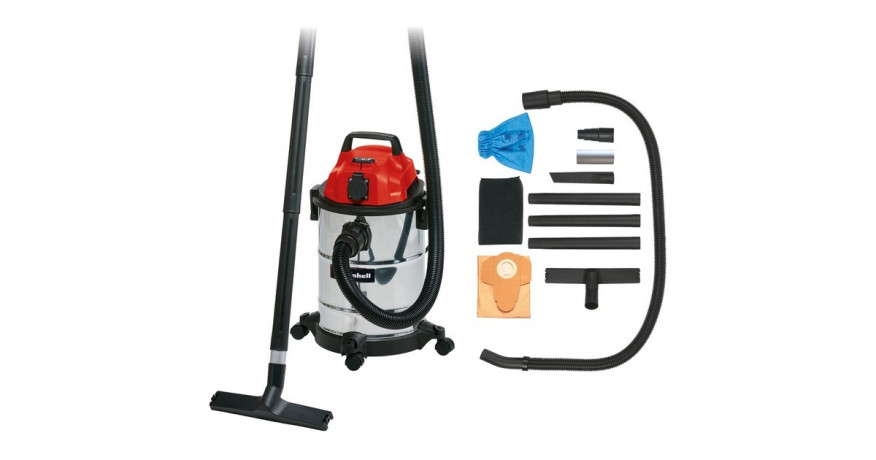 Einhell Einhell Nass-/Trockensauger TC-VC 1820 SA rot/silber rot/silber Пылесос для влажной и сухой уборки Einhell TC-VC 1820 SA красный/серебристый