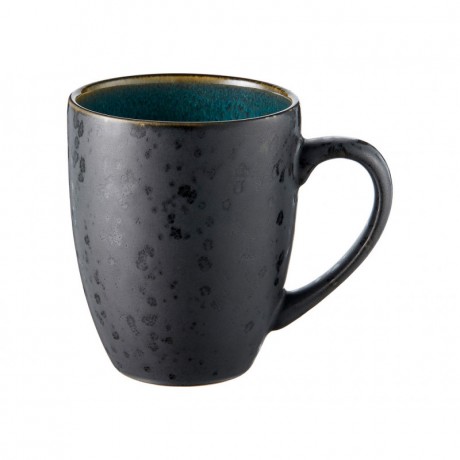 Bitz Bitz Gastro black / dark Becher mit Henkel Set 4-tlg. 0,30 L / h: 10 cm Набор кружек Bitz Gastro черный/темный с ручкой 4 шт. 0,30 л/ч: 10 см