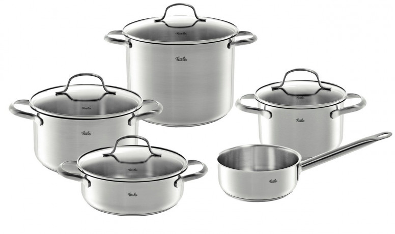 Fissler Fissler Topfset San Francisco 5-tlg. silber Набор горшков Fissler Сан-Франциско, 5 предм.
