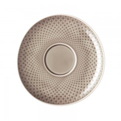 Rosenthal Rosenthal Junto Pearl Grey - Porzellan Cafe au Lait Untertasse 18 cm Rosenthal Junto Pearl Grey - Фарфоровое блюдце Cafe au Lait 18 см