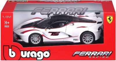 Bburago Modellauto Ferrari FXX-K #75 (Massstab 1:24) Модель автомобиля Ferrari FXX-K #75 (масштаб 1:24)