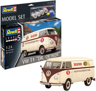 Revell Model Set VW T1 Dr. Oetker Набор моделей VW T1 Dr. Откер