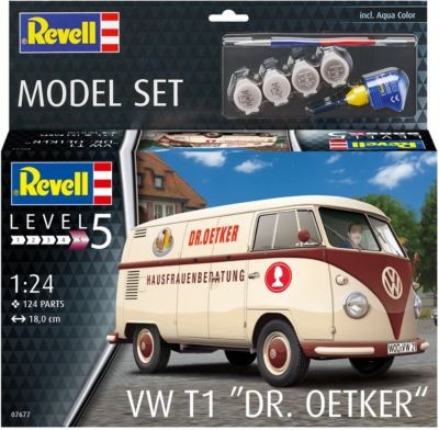 Revell Model Set VW T1 Dr. Oetker Набор моделей VW T1 Dr. Откер