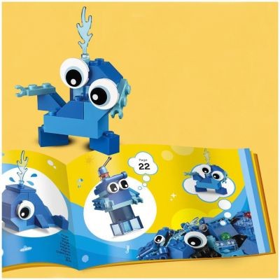 LEGO LEGO Classic 11006 Blaues Kreativ-Set LEGO Classic 11006 Творческий синий набор