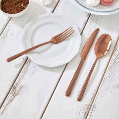 Sambonet Sambonet Linear - Edelstahl / PVD Kupfer Besteckset 36-tlg. Vollheft / Monoblock Sambonet Linear - набор столовых приборов из нержавеющей стали/меди с PVD-покрытием, 36 предм. Полный буклет/моноблок