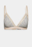 Tommy Hilfiger UNLINED  Triangle bra nola beige UNLINED Бюстгальтер с треугольными чашечками нола бежевый