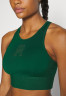 Tommy Hilfiger MID INTENSITY MONOGRAM TAPE Medium support sports bra prep green MID INTENSITY MONOGRAM TAPE Спортивный бюстгальтер со средней поддержкой подготовка зеленый