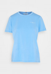 Tommy Hilfiger Basic T-shirt Hydrangea Blue Базовая фуболка гортензия синяя