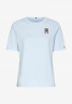 Tommy Hilfiger MONOGRAM Print T-shirt breezy blue MONOGRAM Футболка с принтом свежий синий