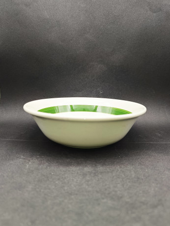 Тарелки сервировочные винтажные Wilhelmsburger "Гранат", 2 шт., фарфор, 20 и 17.5 см, Германия, 1960-70гг.