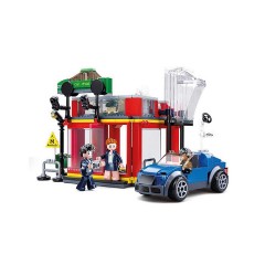 Sluban Klemmbausteine Autohaus (302 Teile) [M38-B0759A] Автосалон (302 шт.) [M38-B0759A]
