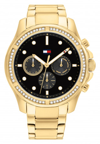 Tommy Hilfiger SPORT Chronograph watch gold/gold/schwarz/gold СПОРТ часы с хронографом золото/золото/черный/золото