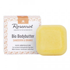 Rosenrot Feste Bodybutter Sanddorn &amp; Orange 70g  Твердое масло для тела облепиха и апельсин 70г