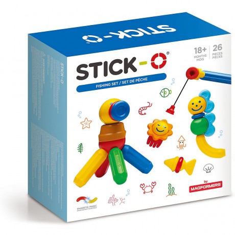 MAGFORMERS STICK-O Fishing Set STICK-O Набор для рыбалки