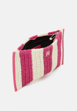 Tommy Hilfiger CITY SUMMER POUCH Clutch bright cerise pink CITY SUMMER POUCH Сумка-клатч ярко-вишнево-розовый