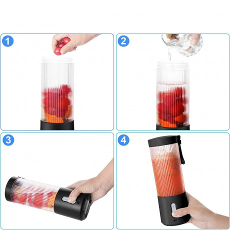 Devenirriche Devenirriche Smoothie-Maker smoothie maker530ml,6 Klingen Shakes und Smoothies Juicer Cup  Устройство для приготовления смузи Devenirriche Устройство для приготовления смузи 530 мл, чашка для соковыжималки с 6 лезвиями и коктейлями