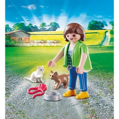 PLAYMOBIL PLAYMOBIL 70562 Frau mit Katzenbabys PLAYMOBIL 70562 Женщина с котятами