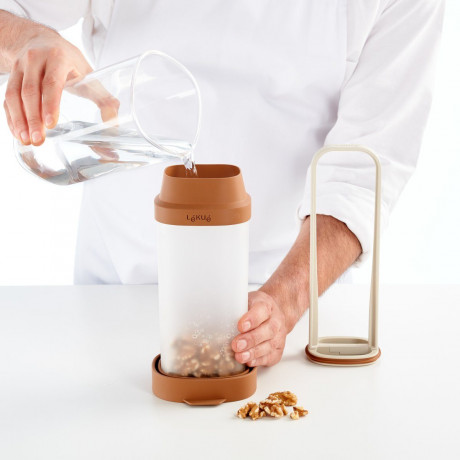 LEKUE Smoothie-Maker Leku Veggie Drink Maker, temperaturbestandig -15°c bis +80°C  Устройство для приготовления смузи LEKUE Устройство для приготовления вегетарианских напитков Leku, термостойкое от -15°C до +80°C