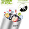 Kitchen Pro + Kitchen Pro + Smoothie-Maker mit 2 To Go Flasche 260W Mixer Blender, 260,00 W, 304-Edelstahl, Leicht zu reinigen, 2 Tritan-Trinkflaschen  Kitchen Pro + прибор для приготовления смузи с 2 бутылками на вынос Миксер-блендер, 260 Вт, 260,00 Вт, 
