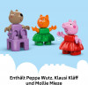 LEGO DUPLO 10453 Свинка Пеппа Конструктор Ярмарка с Колесом обозрения, 53 детали, 3 фигурки, от 2 лет