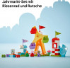 LEGO DUPLO 10453 Свинка Пеппа Конструктор Ярмарка с Колесом обозрения, 53 детали, 3 фигурки, от 2 лет