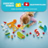 LEGO DUPLO 10453 Свинка Пеппа Конструктор Ярмарка с Колесом обозрения, 53 детали, 3 фигурки, от 2 лет