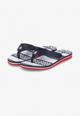 Tommy Hilfiger MONOGRAM ESSENTIAL  Pool shoes blau MONOGRAM ESSENTIAL Обувь для бассейна синий