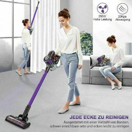 ONSON ONSON Akku-Hand-und Stielstaubsauger Zocker A10 Pro, 250,00 W, beutellos, Leerung mit einem Tastendruck, Vielseitige Bursten Беспроводной ручной пылесос ONSON Zocker A10 Pro, 250,00 Вт, ез мешка, опорожнение одним нажатием кнопки, универсальные щет