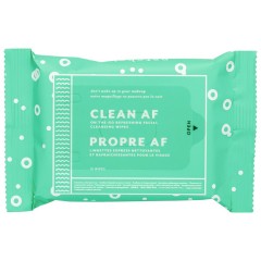Patchology CLEAN AF Facial Cleansing Wipes Gesichtsreinigungstuch Reinigung, 15 шт.