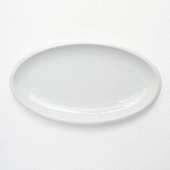 Friesland Friesland Ecco Weiss Platte oval / Untere Sauciere 26x14,5 cm Friesland Ecco Weiss Тарелка овальная/нижняя соусница 26x14,5 см