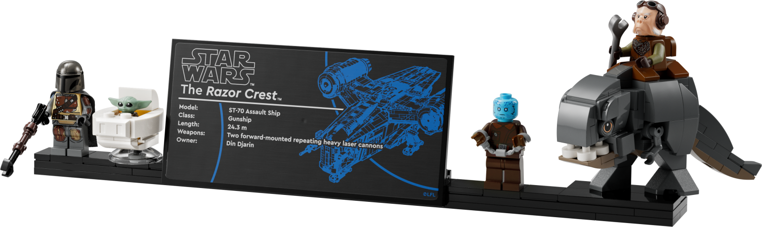 Lego The Razor Crest Гребень бритвы