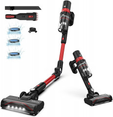 Micol Micol Akku-Hand-und Stielstaubsauger Ideal fur Hartboden, Teppiche, Tierhaare, 350,00 W, beutellos, 30.000Pa, 50 Min Laufzeit, 350W Motor, 6-in-1 fur Haare, Boden Teppich  Беспроводной ручной пылесос Micol, идеально подходящий для твердых полов, ков