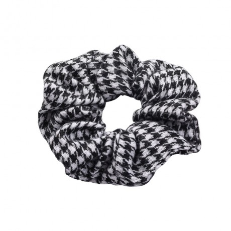 SOHO Pepita Scrunchie Schwarz резинка для волос Пепита