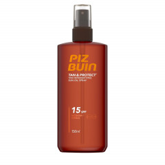 Piz Buin Tan &amp; Protect Tan Intensifying Sun Oil Spray Waterproof SPF 15, Солнцезащитный спрей-масло для усиления загара Piz Buin Tan &amp; Protect, водостойкий, с SPF 15, 150 мл