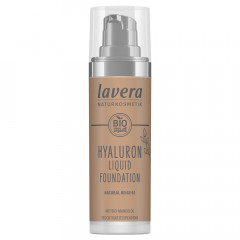 LAVERA HYALURON LIQUID FOUNDATION Natural Beige 05, 30 ml, Лавера Жидкий тональный крем увлажняющий с гиалуроновой кислотой, оттенок Natural Beige 05, био-миндальное масло, 30 мл