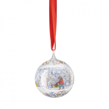 Hutschenreuther Hutschenreuther Jahresartikel Weihnachten 2022 Glaskugel 'Weihnachtsabend' d: 6 cm Ежегодная статья Hutschenreuther Рождество 2022 стеклянный шар "Сочельник" d: 6 см