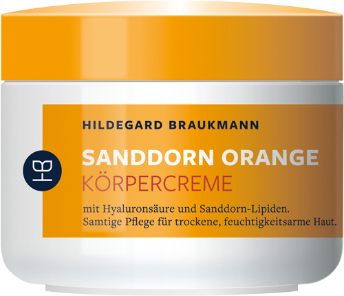 Hildegard Braukmann LIMITIERTE EDITIONEN Sanddorn Orange Koerpercreme, 200 ml, Hildegard Braukmann крем для тела с облепихой и апельсином, для всех типов кожи, для женщин и мужчин, 200 мл
